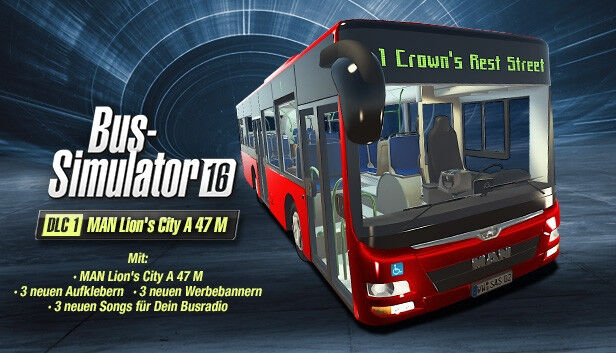 Bus simulator 16: Man Lion's City A 47 M