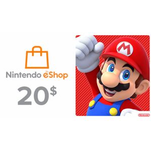 Nintendo Carte Nintendo eShop 20$