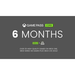 Microsoft Xbox Game Pass Core 6 mois