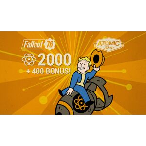 Microsoft Fallout 76: 2 000 Atomes (+400 Atomes bonus) (Xbox ONE / Xbox Series X S)