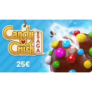 Carte cadeau Candy Crush Saga 25a¬