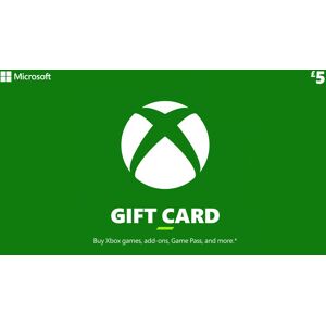 Microsoft Carte cadeau Xbox Live 5£