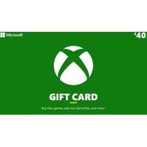 Microsoft Carte cadeau Xbox Live 40£