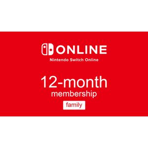 Nintendo Abonnement Nintendo 12 Mois (Famille)