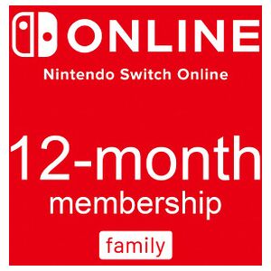 Abonnement Nintendo 12 Mois (Famille)