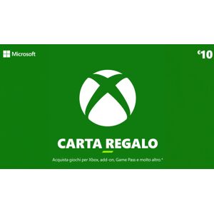 Microsoft Carte cadeau Xbox Live 10€