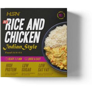 HSN Plat prepare style fit riz au poulet a la sauce curry indienne - 420g