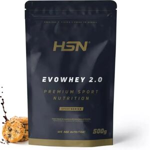 HSN Evowhey protein 2.0 500g chocolat et biscuits