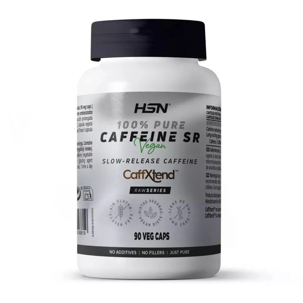 HSN 100% pure caféine à libération prolongée (400mg caffxtend®) - 90 veg caps