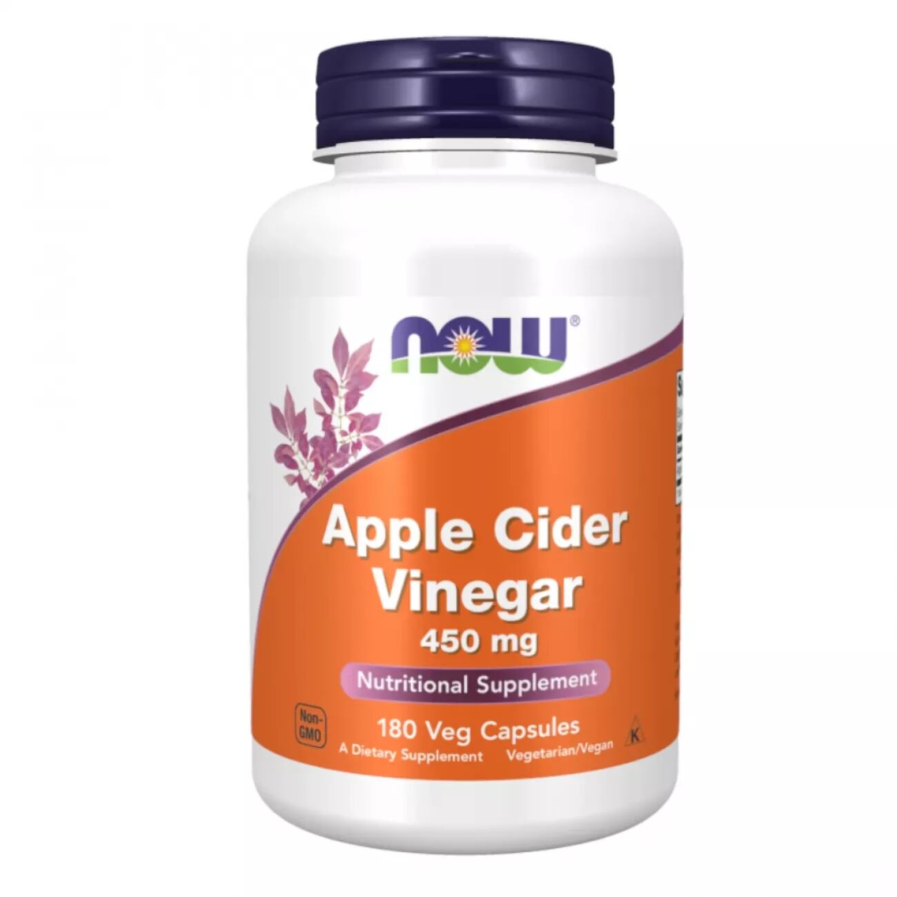 Now Foods Vinaigre de cidre de pomme 450mg - 180 veg caps