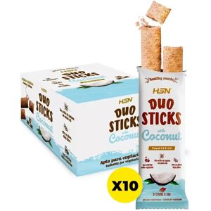 HSN Packs Boite duo sticks gaufrettes remplies de noix de coco - 10x30g