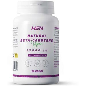 HSN Beta-carotene naturelle (vitamine a) 15000ui - 120 veg caps