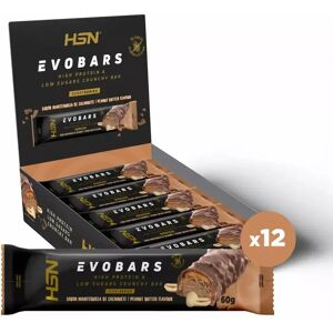 HSN Packs Boîte evobars protein bars creme de cacahuete - 12x60g