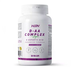 HSN D-aa (acide d-aspartique) 1000mg complex - 120 veg caps