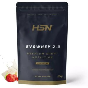 HSN Evowhey protein 2.0 2kg chocolat blanc et fraise