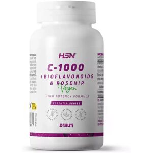 HSN Vitamine c 1000mg + bioflavonoïdes + rose musquee - 30 comps