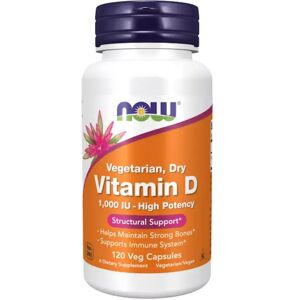 Now Foods Vitamine d 1000iu - 120 veg caps