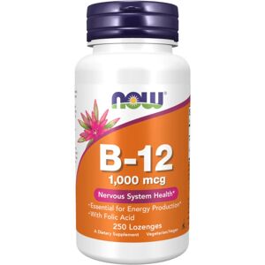 Now Foods Vitamine b12 (cyanocobalamine) 1000 mcg - 250 comprimes