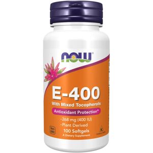 Now Foods Vitamine e-400 mt 268mg - 100 softgels