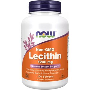 Now Foods Lecithine de soja 1200mg - 100 perles