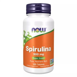 Now Foods Spiruline 500mg - 100 comps