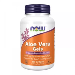 Now Foods Aloe vera gels 10000mg - 250 perles
