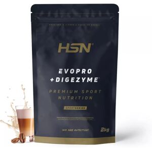 HSN Evopro (mix protéines premium) + digezyme 2kg café au lait