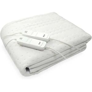 Tm Electron Chauffe-matelas Double 60wx2 160x140 Cm White One Size unisex - Publicité Tm Electron Chauffe-matelas Double 60wx2 160x140 Cm White One Size unisex - Publicité