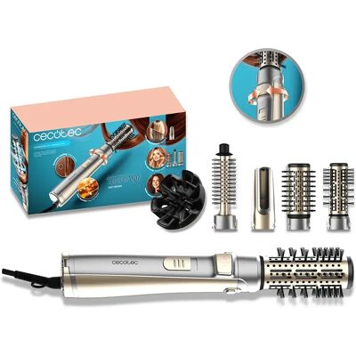 Cecotec Brosse Coiffante électrique Multifonction Ceramiccare 5in1 Airbrush Gyro Gold / Black One Size unisex - Publicité Cecotec Brosse Coiffante électrique Multifonction Ceramiccare 5in1 Airbrush Gyro Gold / Black One Size unisex - Publicité