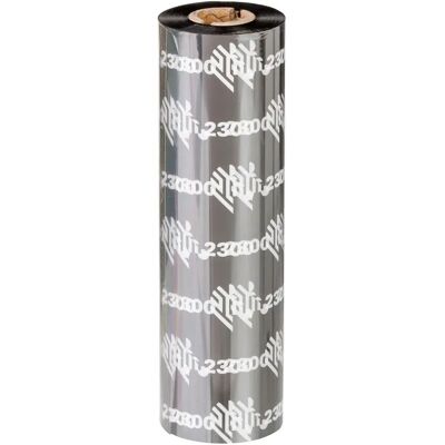 Zebra Boîte De 12 Feuilles De Papier Ciré Ribbon 2300 64 Mm 74 M Black One Size - Publicité Zebra Boîte De 12 Feuilles De Papier Ciré Ribbon 2300 64 Mm 74 M Black One Size - Publicité