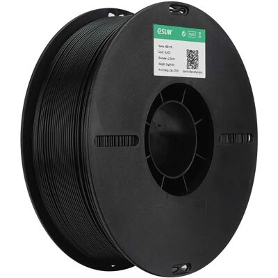 Esun Filament Abs Abs-ht 1.75 Mm 1kg Black One Size unisex - Publicité Esun Filament Abs Abs-ht 1.75 Mm 1kg Black One Size unisex - Publicité