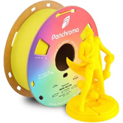 Polymaker Panchroma Neon Filament UV-Reactif 3D - Publicité Polymaker Panchroma Neon Filament UV-Reactif 3D - Publicité
