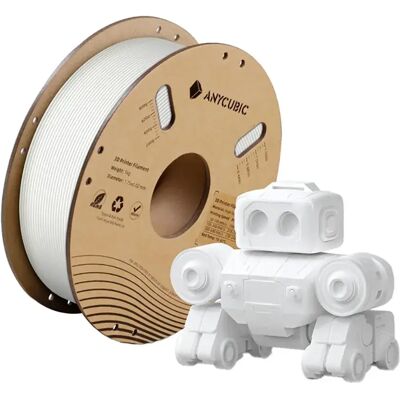 Anycubic Filament Pla Pla High Speed 1kg White One Size unisex - Publicité Anycubic Filament Pla Pla High Speed 1kg White One Size unisex - Publicité