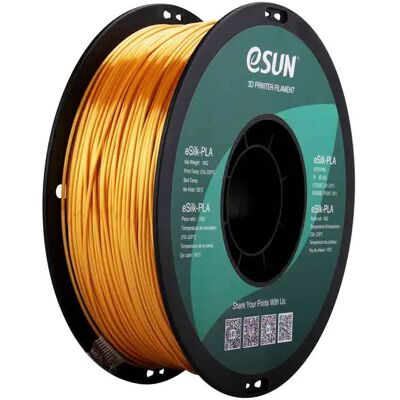 eSUN EPLA-SILK 1,75mm OR 1kg - Filament 3D - Publicité eSUN EPLA-SILK 1,75mm OR 1kg - Filament 3D - Publicité