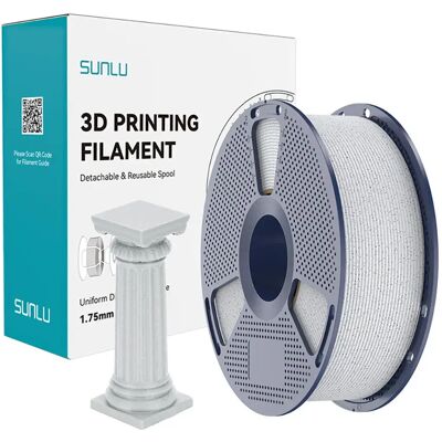 Sunlu Filament Pla Pla White / Black One Size - Publicité Sunlu Filament Pla Pla White / Black One Size - Publicité