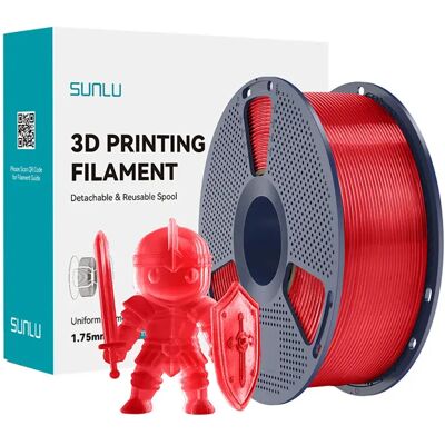Sunlu Filament Pla Pla+ 85143 Transparent / Red One Size - Publicité Sunlu Filament Pla Pla+ 85143 Transparent / Red One Size - Publicité