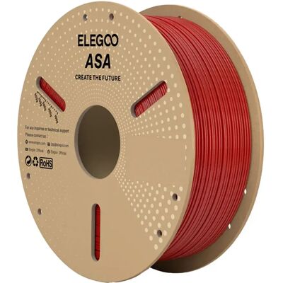 Elegoo Filament Asa Red One Size - Publicité Elegoo Filament Asa Red One Size - Publicité