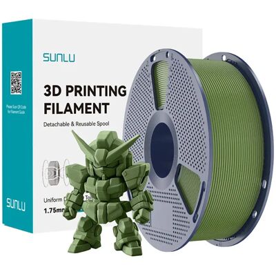 Sunlu Filament Pla+ 85157 Green One Size - Publicité Sunlu Filament Pla+ 85157 Green One Size - Publicité