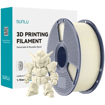 Sunlu Filament Pla+ 85160 White One Size - Publicité Sunlu Filament Pla+ 85160 White One Size - Publicité