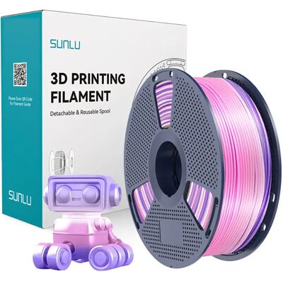 Sunlu Filament Pla+ 85206 Multicolor One Size - Publicité Sunlu Filament Pla+ 85206 Multicolor One Size - Publicité