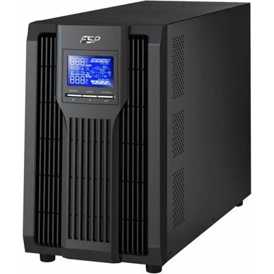 Fortron Ups Fsp/champ Tower 3k Double-conversion 3kva 2700w Black One Size - Publicité Fortron Ups Fsp/champ Tower 3k Double-conversion 3kva 2700w Black One Size - Publicité