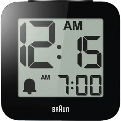 Braun BC25BP - Réveil numérique - Noir - Publicité Braun BC25BP - Réveil numérique - Noir - Publicité