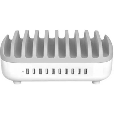 Compulocks Modèle 10PUSBDKS-UK - Organisateur de station de charge avec prise UK - 120W - Publicité Compulocks Modèle 10PUSBDKS-UK - Organisateur de station de charge avec prise UK - 120W - Publicité