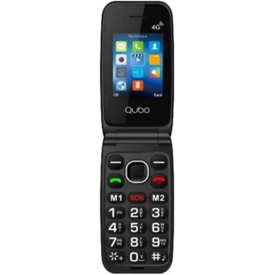 Qubo Téléphone Portable Neo 2 Nw Black One Size - Publicité Qubo Téléphone Portable Neo 2 Nw Black One Size - Publicité