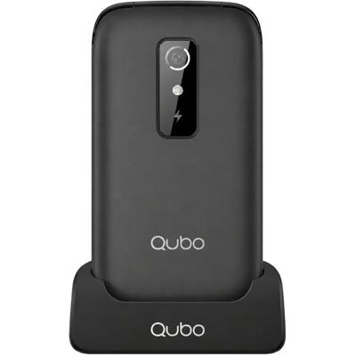 Qubo Téléphone Portable P-220bkc 4g Black One Size - Publicité Qubo Téléphone Portable P-220bkc 4g Black One Size - Publicité