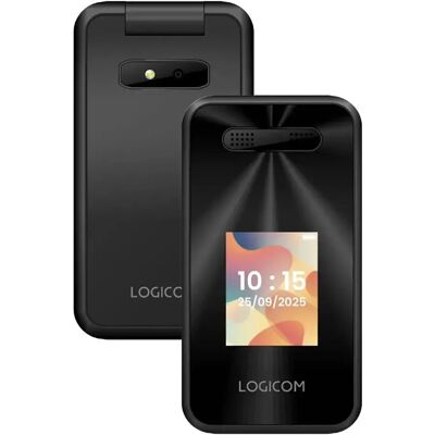 Logicom Téléphone Portable Fleep_s90 Black One Size - Publicité Logicom Téléphone Portable Fleep_s90 Black One Size - Publicité