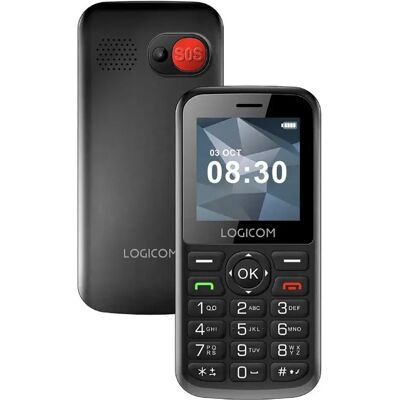 Logicom Téléphone Portable Posh_s85 Black One Size - Publicité Logicom Téléphone Portable Posh_s85 Black One Size - Publicité