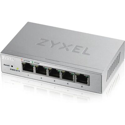 Zyxel Switch Gs1200-5 5-port Gigabit Black One Size unisex - Publicité Zyxel Switch Gs1200-5 5-port Gigabit Black One Size unisex - Publicité