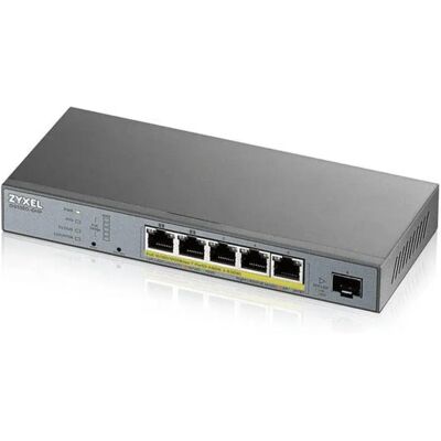 Zyxel Switch 6 Port Managed Cctv Poe Grey One Size - Publicité Zyxel Switch 6 Port Managed Cctv Poe Grey One Size - Publicité