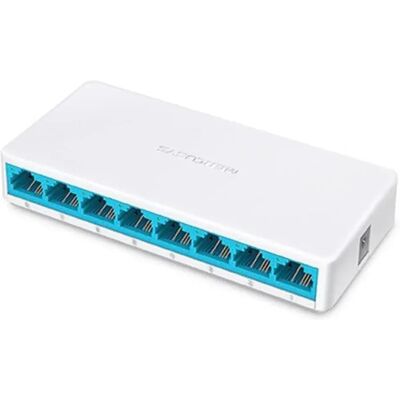 Mercusys Switch Ms108 8 White / Blue One Size - Publicité Mercusys Switch Ms108 8 White / Blue One Size - Publicité